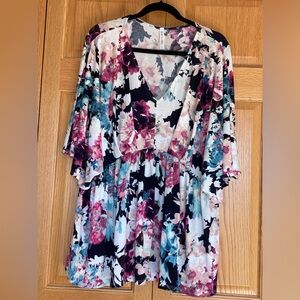 Women’s Dear Scarlett baby doll style blouse size XL